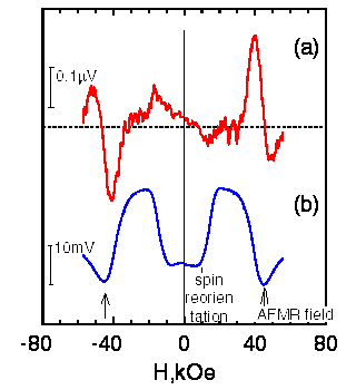 Antiferromagnetic Stark-effect